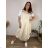 Women's Oversized Knitted Long Sleeve Sweater (S/M ONE SIZE) ITALIAN FASHION IMSN2416125
