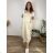 Women's Oversized Knitted Long Sleeve Sweater (S/M ONE SIZE) ITALIAN FASHION IMSN2416125