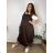 Women's Oversized Knitted Long Sleeve Sweater (S/M ONE SIZE) ITALIAN FASHION IMSN2416125