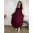 Women's Oversized Knitted Long Sleeve Sweater (S/M ONE SIZE) ITALIAN FASHION IMSN2416125