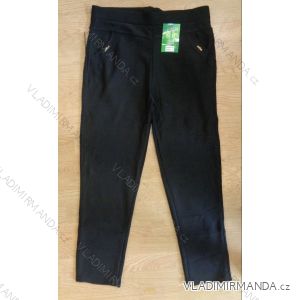 Elasticated Pants with Leather Womens (xl-4xl) WD-K-420

