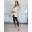 Women's long sports top and leggings set (S/M ONE SIZE) ITALIAN FASHION IMPLP2372755 S / M black