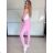 Women's long sports top and leggings set (S/M ONE SIZE) ITALIAN FASHION IMPLP2372755