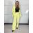 Women's long sleeve jacket (S/M/L ONE SIZE) ITALIAN FASHION IMPLP2322020014 S / M / L žlutá