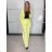 Women's long sleeve jacket (S/M/L ONE SIZE) ITALIAN FASHION IMPLP2322020014 S / M / L žlutá