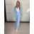 Women's long sleeve jacket (S/M/L ONE SIZE) ITALIAN FASHION IMPLP2322020014 S / M / L žlutá