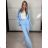 Women's long sleeve jacket (S/M/L ONE SIZE) ITALIAN FASHION IMPLP2322020014 S / M / L žlutá
