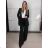 Women's long sleeve jacket (S/M/L ONE SIZE) ITALIAN FASHION IMPLP2322020014 S / M / L žlutá