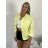 Women's Oversized Knitted Long Sleeve Sweater (S/M ONE SIZE) ITALIAN FASHION IMSN2416125 S / M / L Light blue