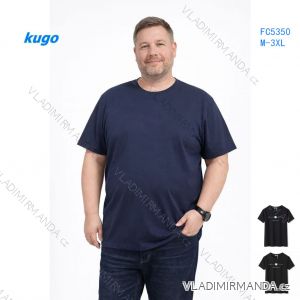 T-shirt short sleeve men's plus size (M-3XL) KUGO FC5350