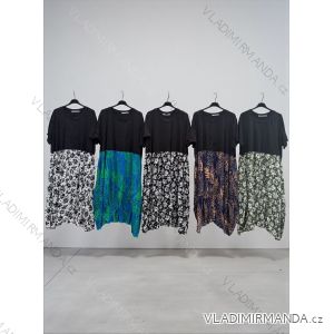 Women's Elegant Oversize Long Sweatpants (S/M/L ONE SIZE) ITALIAN FASHION IMD23634