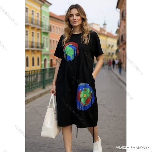 Women's Elegant Oversize Long Sweatpants (S/M/L ONE SIZE) ITALIAN FASHION IMD23634