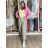 Summer dress oval short sleeve women's oversized (50/52/54 ONE SIZE) ITALIAN FASHION IM425011