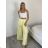 Women's short sleeve summer casual dress (S/M/L ONE SIZE) ITALIAN FASHION IMWGB25022 S / M / L white