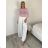 Women's short sleeve summer casual dress (S/M/L ONE SIZE) ITALIAN FASHION IMWGB25022 S / M / L white