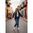 Women's Elegant Oversize Long Sweatpants (S/M/L ONE SIZE) ITALIAN FASHION IMD23634