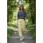 Women's Elegant Oversize Long Sweatpants (S/M/L ONE SIZE) ITALIAN FASHION IMD23634