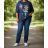 Women's Elegant Oversize Long Sweatpants (S/M/L ONE SIZE) ITALIAN FASHION IMD23634