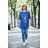 Women's Elegant Oversize Long Sweatpants (S/M/L ONE SIZE) ITALIAN FASHION IMD23634