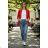 Women's Elegant Oversize Long Sweatpants (S/M/L ONE SIZE) ITALIAN FASHION IMD23634
