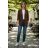 Women's Elegant Oversize Long Sweatpants (S/M/L ONE SIZE) ITALIAN FASHION IMD23634