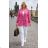 Women's Elegant Oversize Long Sweatpants (S/M/L ONE SIZE) ITALIAN FASHION IMD23634
