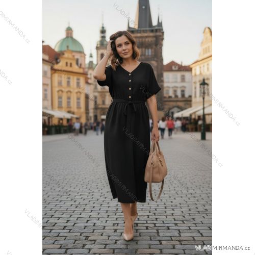 Women's Elegant Oversize Long Sweatpants (S/M/L ONE SIZE) ITALIAN FASHION IMD23634