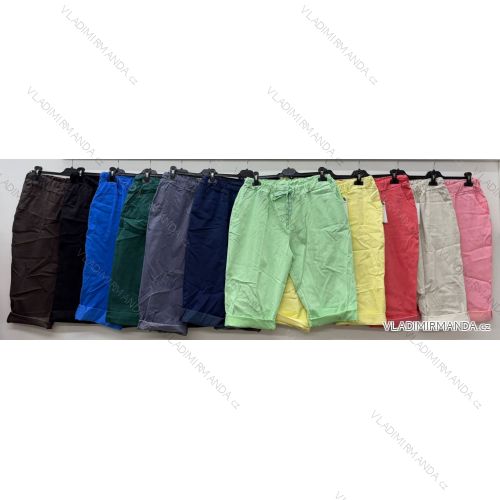 Summer dress oval short sleeve women's oversized (50/52/54 ONE SIZE) ITALIAN FASHION IM425011