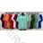 Summer dress oval short sleeve women's oversized (50/52/54 ONE SIZE) ITALIAN FASHION IM425011