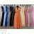Summer dress oval short sleeve women's oversized (50/52/54 ONE SIZE) ITALIAN FASHION IM425011
