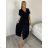Women's short sleeve summer casual dress (S/M/L ONE SIZE) ITALIAN FASHION IMWGB25022