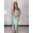 Elegant formal dress with straps for women (S / M ONE SIZE) ITALIAN FASHION IM321576