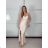 Elegant formal dress with straps for women (S / M ONE SIZE) ITALIAN FASHION IM321576