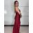 Elegant formal dress with straps for women (S / M ONE SIZE) ITALIAN FASHION IM321576