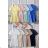 Women's 3/4 Short Sleeve Shirt Dress (S/M/L/XL ONE SIZE) ITALIAN FASHION IMC23025