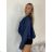 Women's Oversized Knitted Long Sleeve Sweater (S/M ONE SIZE) ITALIAN FASHION IMSN2416125