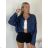 Women's Oversized Knitted Long Sleeve Sweater (S/M ONE SIZE) ITALIAN FASHION IMSN2416125