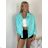 Women's Oversized Knitted Long Sleeve Sweater (S/M ONE SIZE) ITALIAN FASHION IMSN2416125 S / M / L Light blue