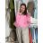 Sleeveless jacket long sleeve (uni sl) ITALIAN Fashion IMC17326 S / M / L Light blue