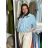 Sleeveless jacket long sleeve (uni sl) ITALIAN Fashion IMC17326 S / M / L Light blue