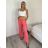 Elegant trousers with belt for women (S/M/L ONE SIZE) ITALIAN FASHION IM425057