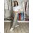 Elegant trousers with belt for women (S/M/L ONE SIZE) ITALIAN FASHION IM425057