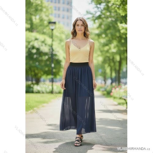 Women's Long Chiffon Skirt (S/M ONE SIZE) ITALIAN FASHION IMD22731