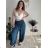Women's summer wrap pants (S/M/L ONE SIZE) ITALIAN FASHION IM426159