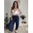 Women's summer wrap pants (S/M/L ONE SIZE) ITALIAN FASHION IM426159