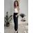 Women's summer wrap pants (S/M/L ONE SIZE) ITALIAN FASHION IM426159 black S / M / L