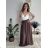 Women's long skirt at the waist for flip flops (UNI S-L) ITALIAN FASHION IM420027