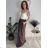 Women's long skirt at the waist for flip flops (UNI S-L) ITALIAN FASHION IM420027