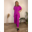 Elegant trousers with belt for women (S/M/L ONE SIZE) ITALIAN FASHION IM425057