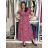 Short summer dress with pockets, short sleeves, women's oversized (42/44/46 ONE SIZE) ITALIAN FASHION IMSM26088